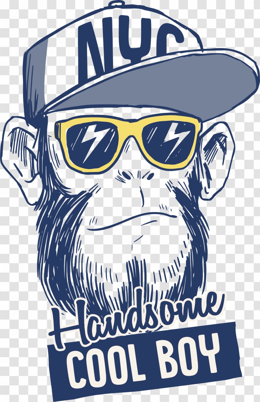 T-shirt Gorilla Logo Monkey - Sales - Lovely Sketch Transparent PNG