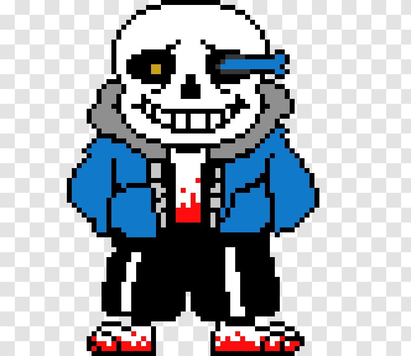 Undertale Sprite Sans-serif Pixel Art - Area Transparent PNG