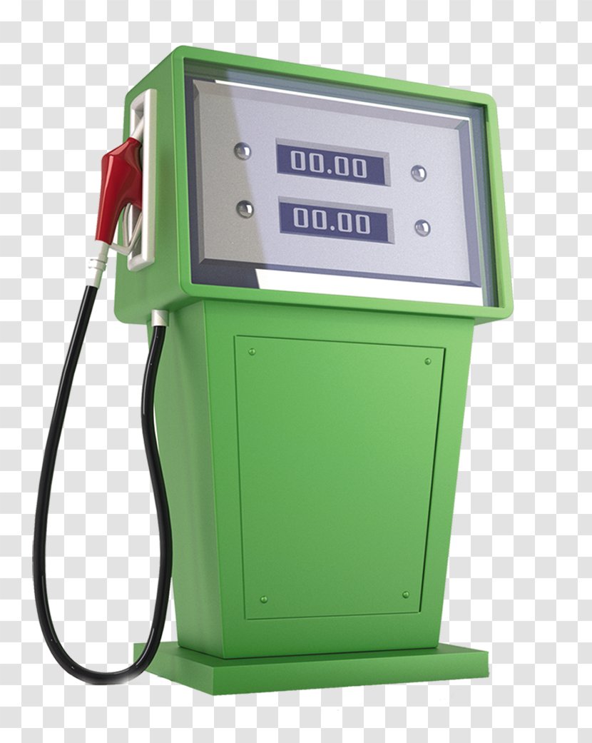 Fuel Dispenser Gasoline Petroleum Diesel - Gas Pump Transparent PNG