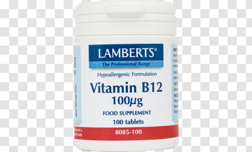Dietary Supplement Vitamin B-12 Tablet B Vitamins - Niacin Transparent PNG