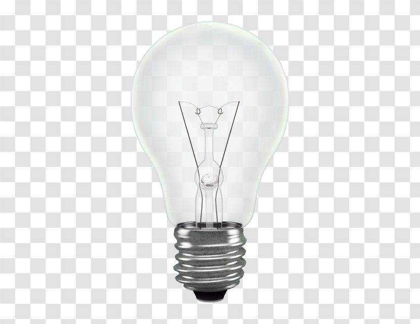 Incandescent Light Bulb Edison Screw Lamp Fixture - Flashlight Transparent PNG