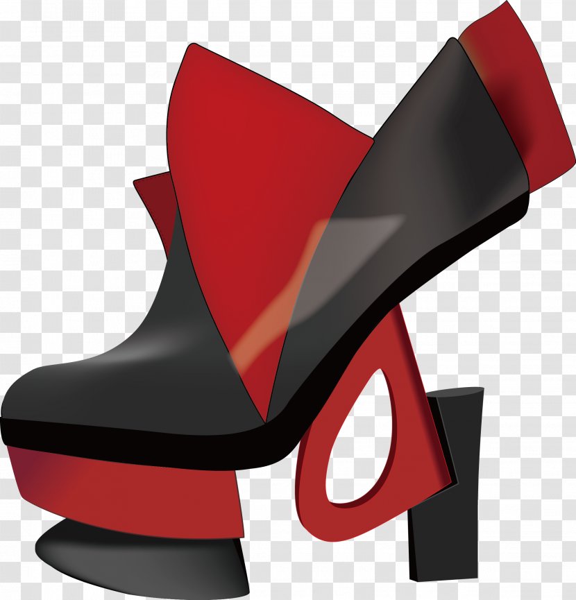 Shoe High-heeled Footwear Woman Clip Art - Clothing - Personalized Women's Shoes Transparent PNG