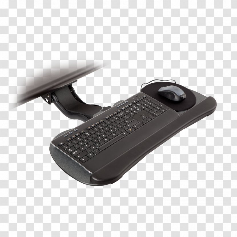 Computer Keyboard Mouse Ergonomic Input Devices Hardware - Repetitive Strain Injury - Tray Transparent PNG