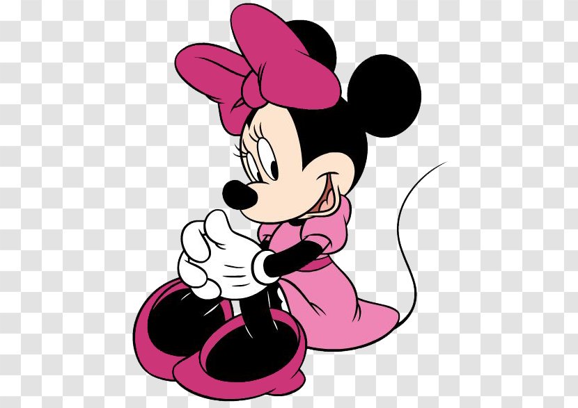 Minnie Mouse Mickey Computer Clip Art - Silhouette - Pictures Of Transparent PNG