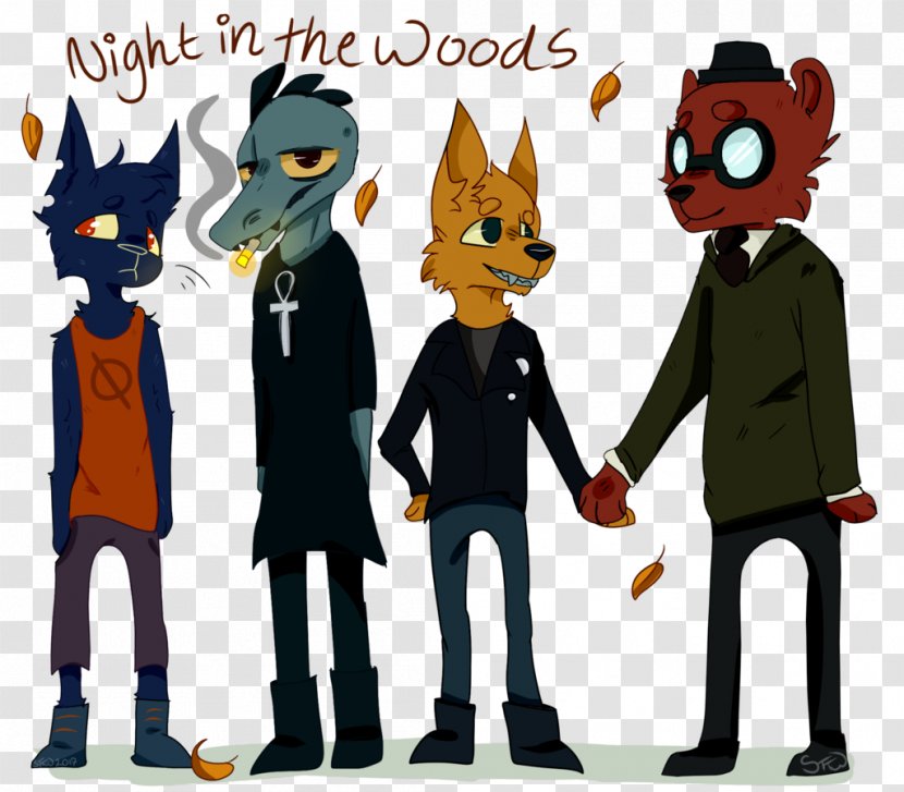 Night In The Woods Fan Art Game Character - Flower - Into Characters Transparent PNG