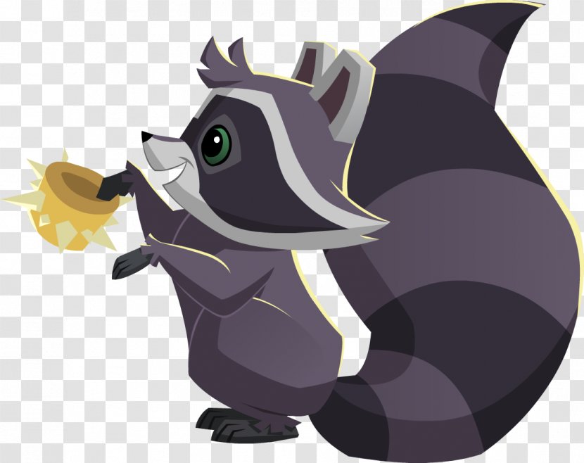 Raccoon National Geographic Animal Jam Over Spikes Collar Pet - Spike Transparent PNG