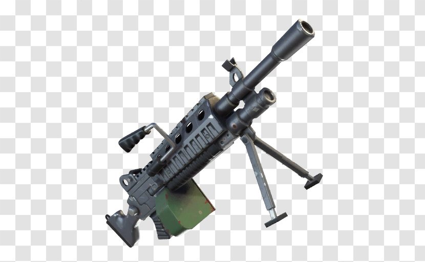 Fortnite Battle Royale Light Machine Gun Weapon - Tree Transparent PNG