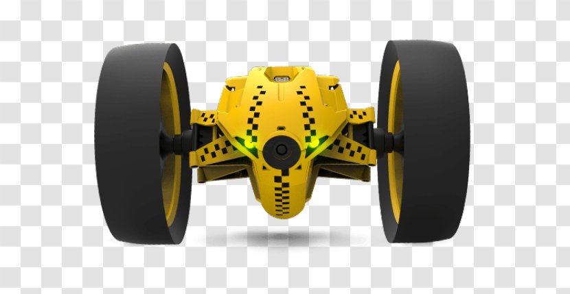 Parrot AR.Drone Bebop Drone Jumping Race Minidrone Jett Toys/Spielzeug Unmanned Aerial Vehicle - Yellow - Racing Transparent PNG