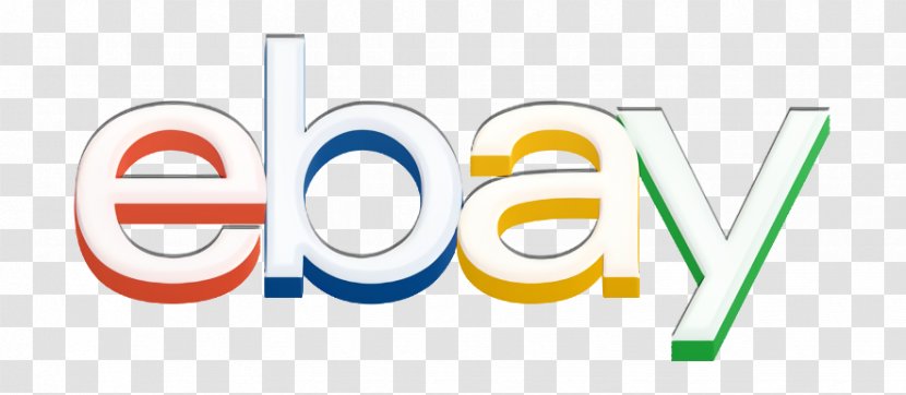 Ebay Icon Logo Text Transparent Png