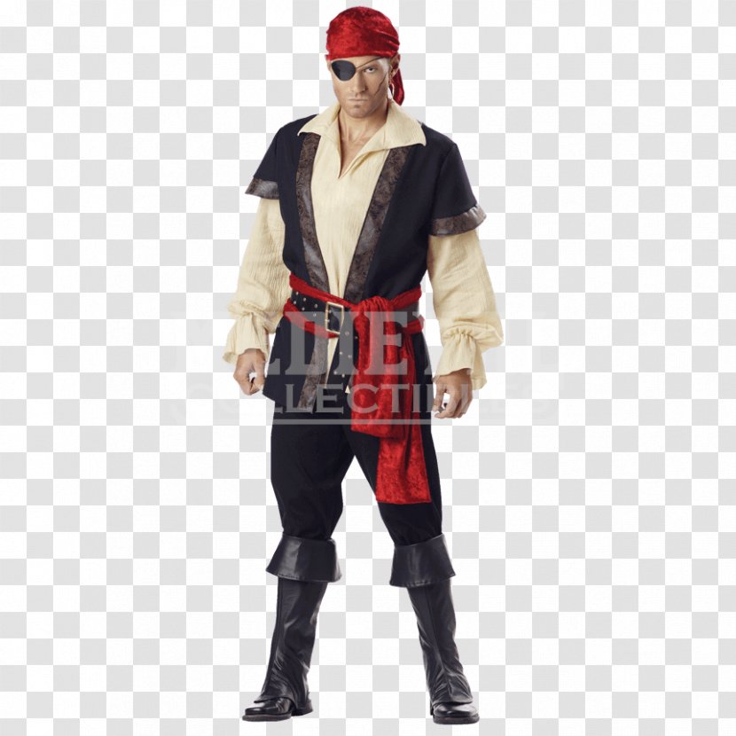 Pirate Halloween Costume Man Buccaneer Transparent PNG