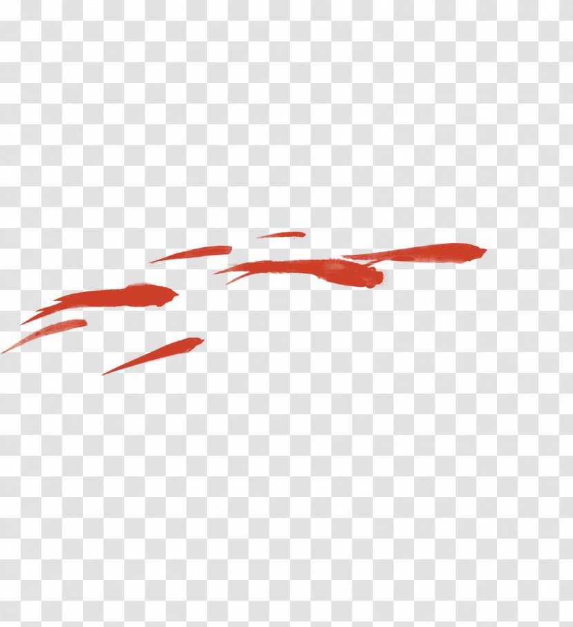 Angle Pattern - Red - Fish Transparent PNG