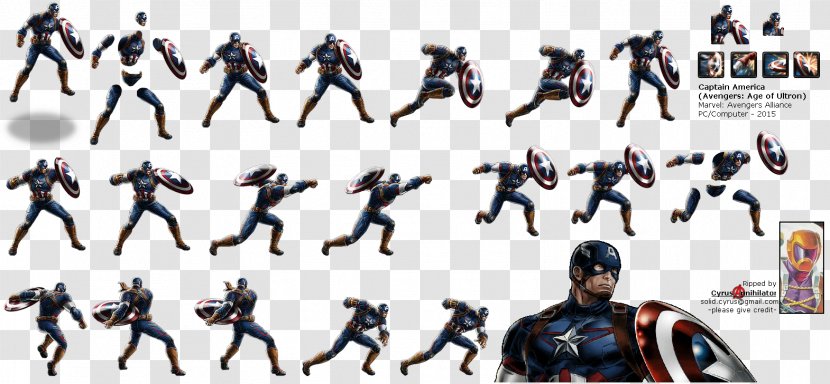 Captain America Ultron Marvel: Avengers Alliance Invisible Woman Spider-Man - Video Game Transparent PNG