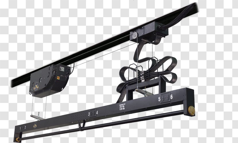 Hoist Winch Batten Stage Lighting Fly System - Elevator - Mechanical Crane Transparent PNG