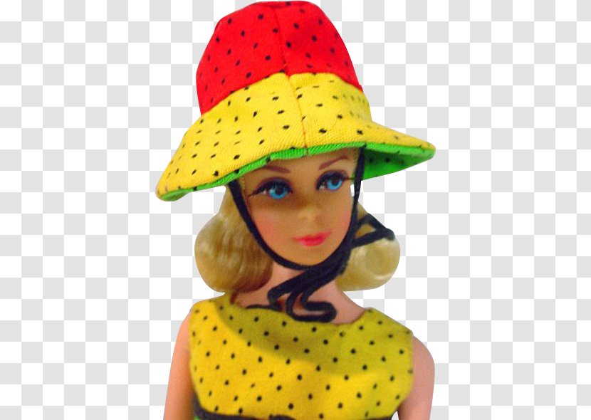 Minnie Pearl Sombrero Hat Doll Barbie Transparent PNG