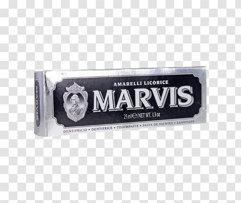Marvis Toothpaste Tooth Whitening - Brand Transparent PNG