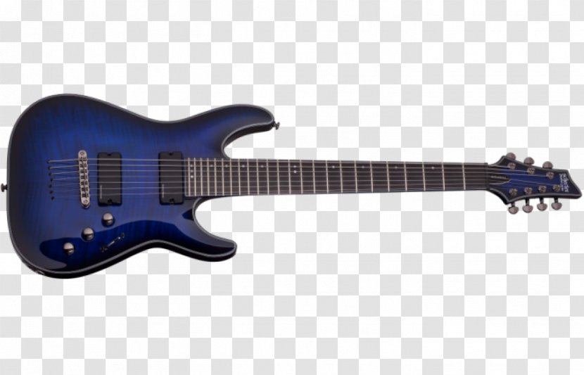 Schecter C-1 Hellraiser FR Guitar Research Electric - Plucked String Instruments Transparent PNG