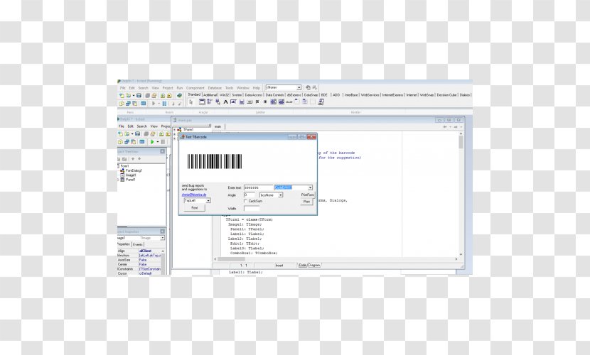 Font Brand Line Technology Document - Area - Barcod Transparent PNG