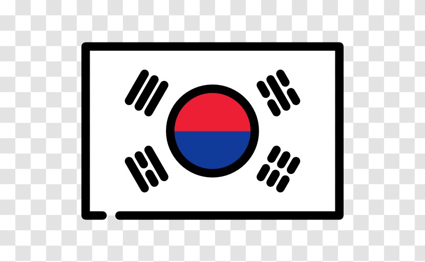 Flag Of South Korea - Map - Korean Elements Transparent PNG