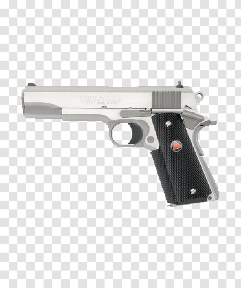 Colt's Manufacturing Company M1911 Pistol .45 ACP Firearm - Gun Accessory - Handgun Transparent PNG