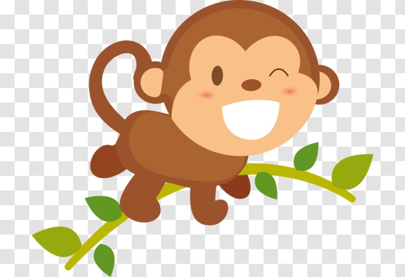 Monkey Clip Art - Vertebrate Transparent PNG