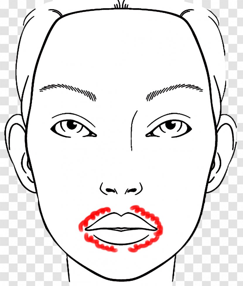 Coloring Book Face Drawing Child Chart - Watercolor Transparent PNG
