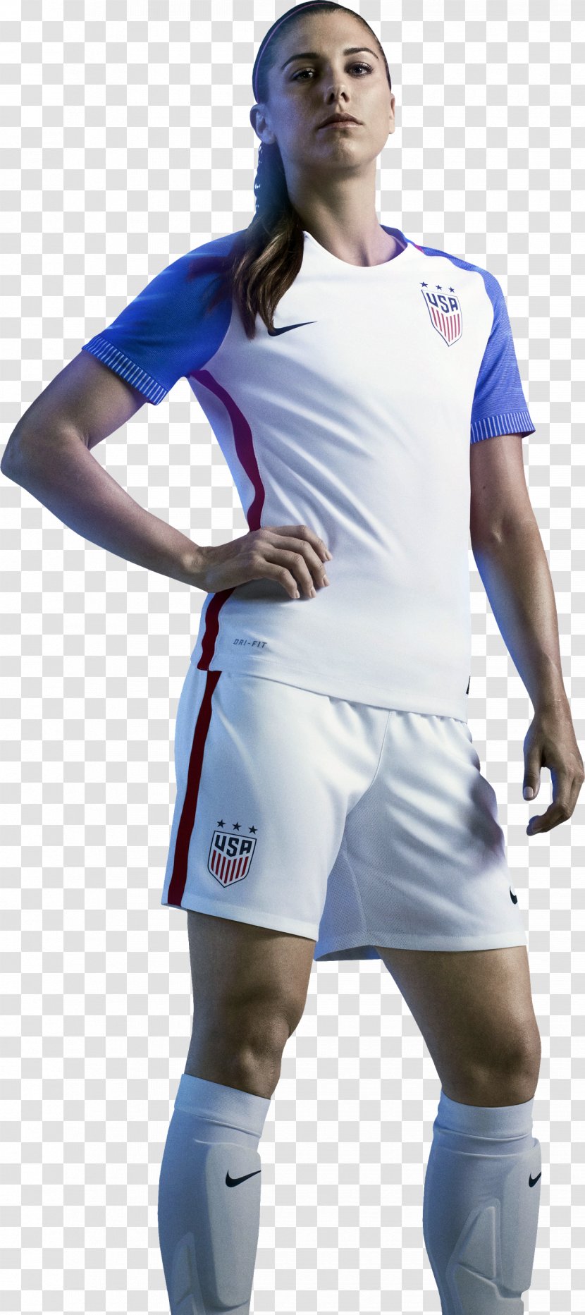 Alex Morgan Jersey United States Women's National Soccer Team Football Player - Neck Transparent PNG