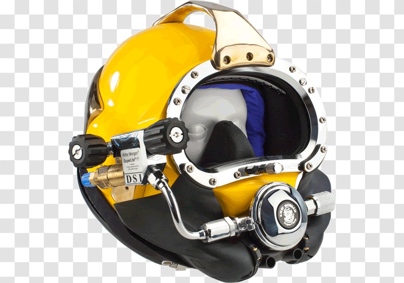 Diving Helmet Kirby Morgan Dive Systems Professional Underwater Regulators - Football Transparent PNG
