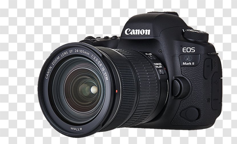 Canon EOS 6D Mark II 350D EF Lens Mount 60D - Camera Accessory Transparent PNG