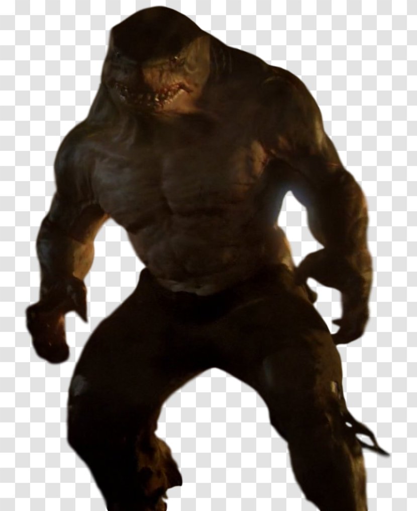 King Shark Eobard Thawne Flash Black Manta - Great Ape Transparent PNG