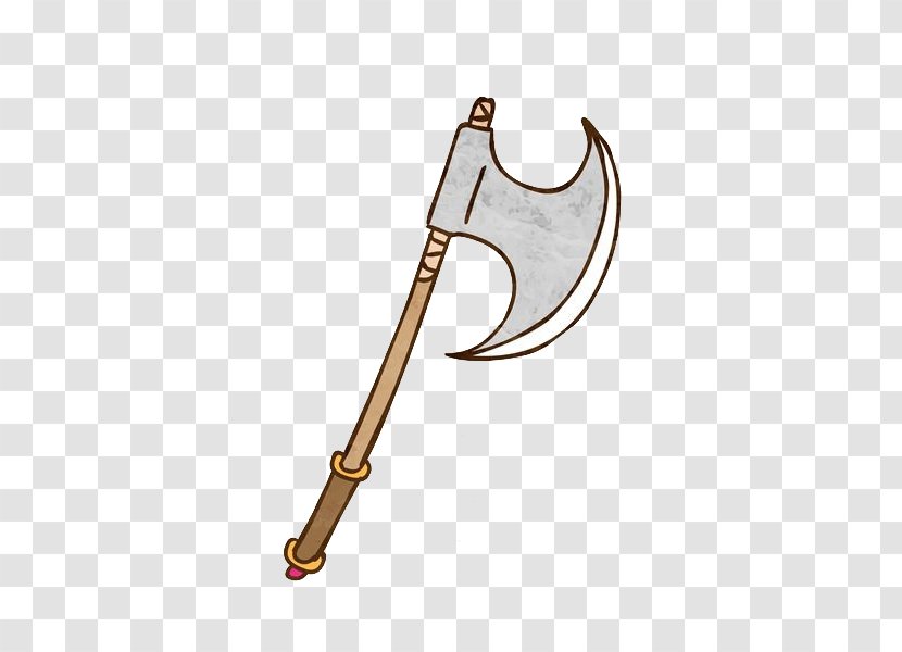 A Man With Axe Weapon Cartoon - Poster - Ax Transparent PNG