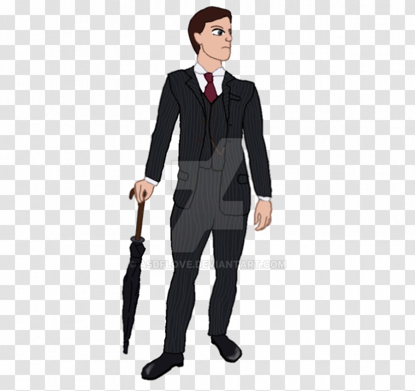 Tuxedo M. Costume Outerwear Recruitment - Standing - Mycroft Holmes Transparent PNG