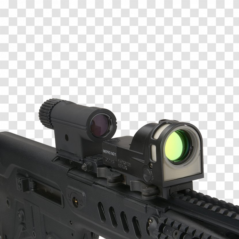 Reflector Sight Meprolight M21 Sniper Weapon System Red Dot - Sights Transparent PNG