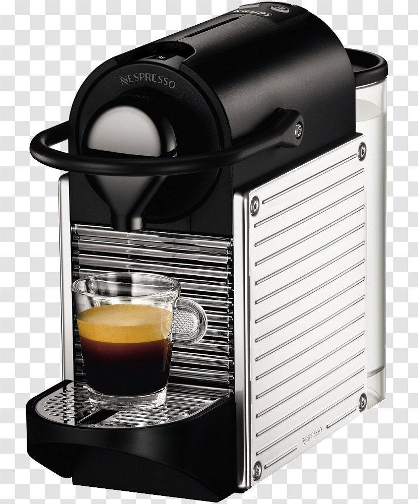 Nespresso Pixie C60 Espresso Machines Coffeemaker - Krups Transparent PNG