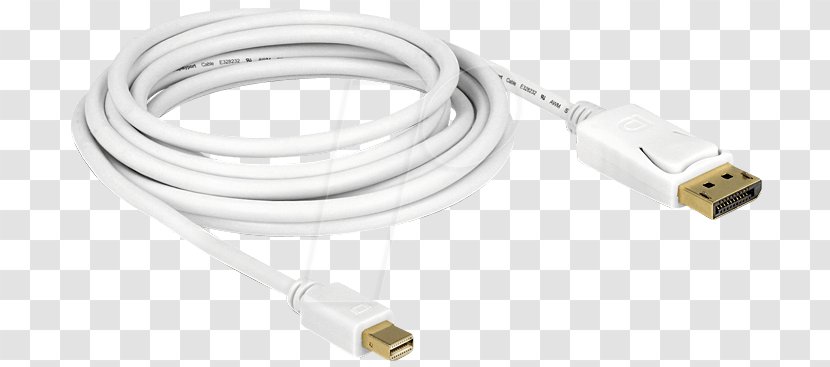 Serial Cable Electrical Mini DisplayPort Coaxial - Network Cables - Ethernet Transparent PNG