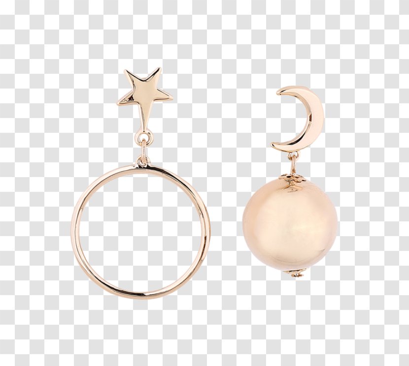 Earring Pearl Body Jewellery Glitter In The Air - Jewelry Transparent PNG