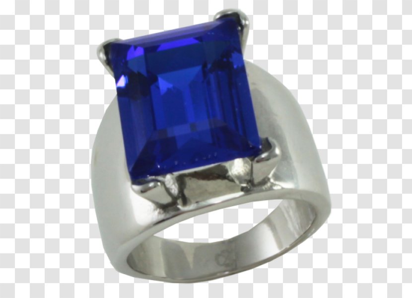 Sapphire Cobalt Blue Silver - Body Jewelry Transparent PNG