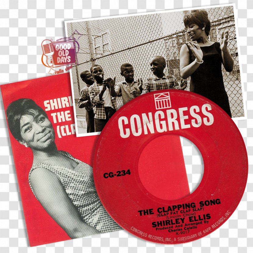 The Clapping Song Compact Disc Shirley Ellis - Slat Transparent PNG