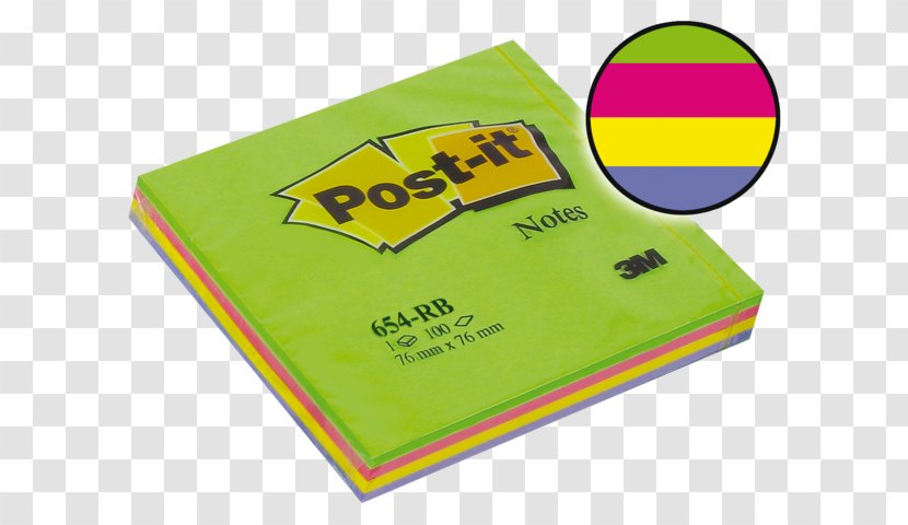 Post-it Note Paper Brand 3M Van Allen Probes - Yellow - Post It Transparent PNG