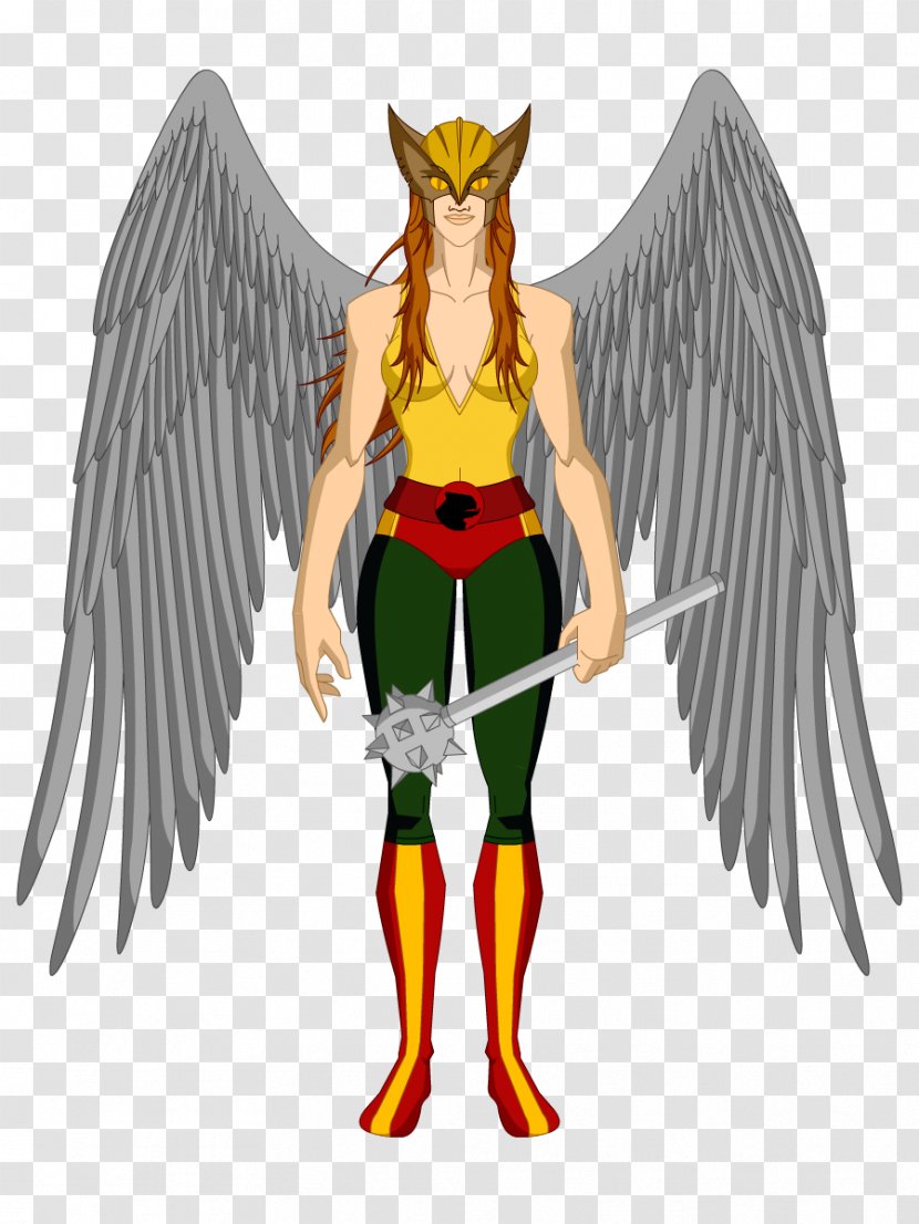 Hawkwoman Image Drawing Illustration - Costume - Dc Comics Transparent PNG