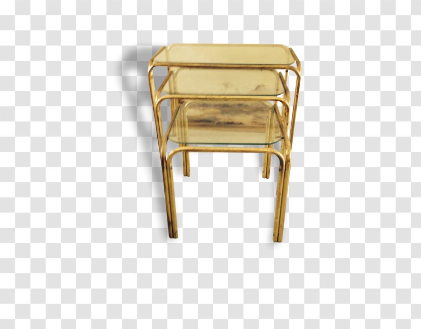 Rectangle Chair - End Table - Steel Furniture Transparent PNG