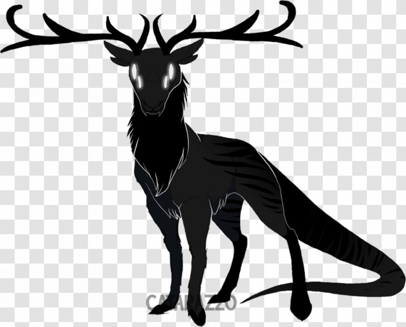 Drawing Reindeer DeviantArt Legendary Creature - Horn Transparent PNG