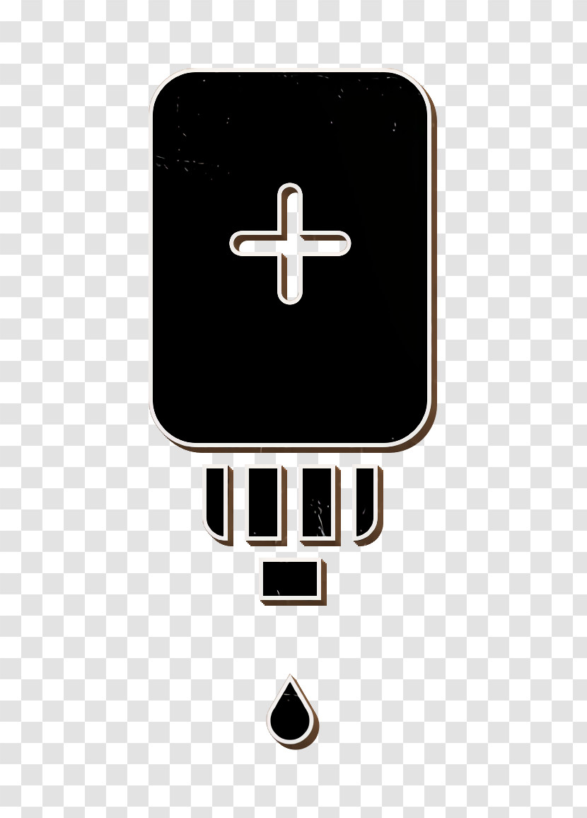 Intravenous Saline Drip Icon Cleaning Icon Blood Icon Transparent PNG