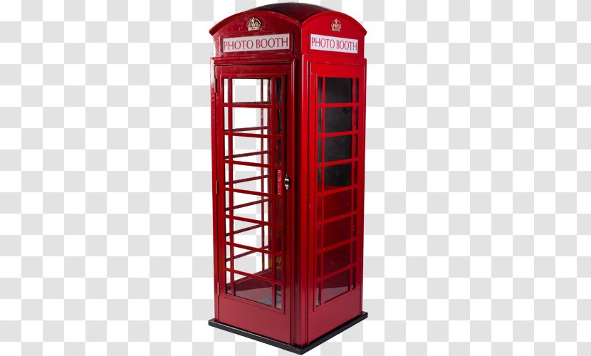 Big Ben Telephone Booth Red Box Payphone - Furniture Transparent PNG