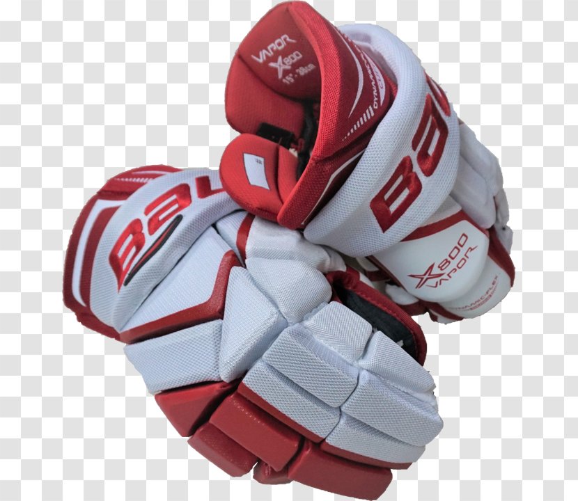 Baseball Glove American Football Protective Gear Lacrosse Hockey - Roller Inline - Bauer Vapor X800 Transparent PNG
