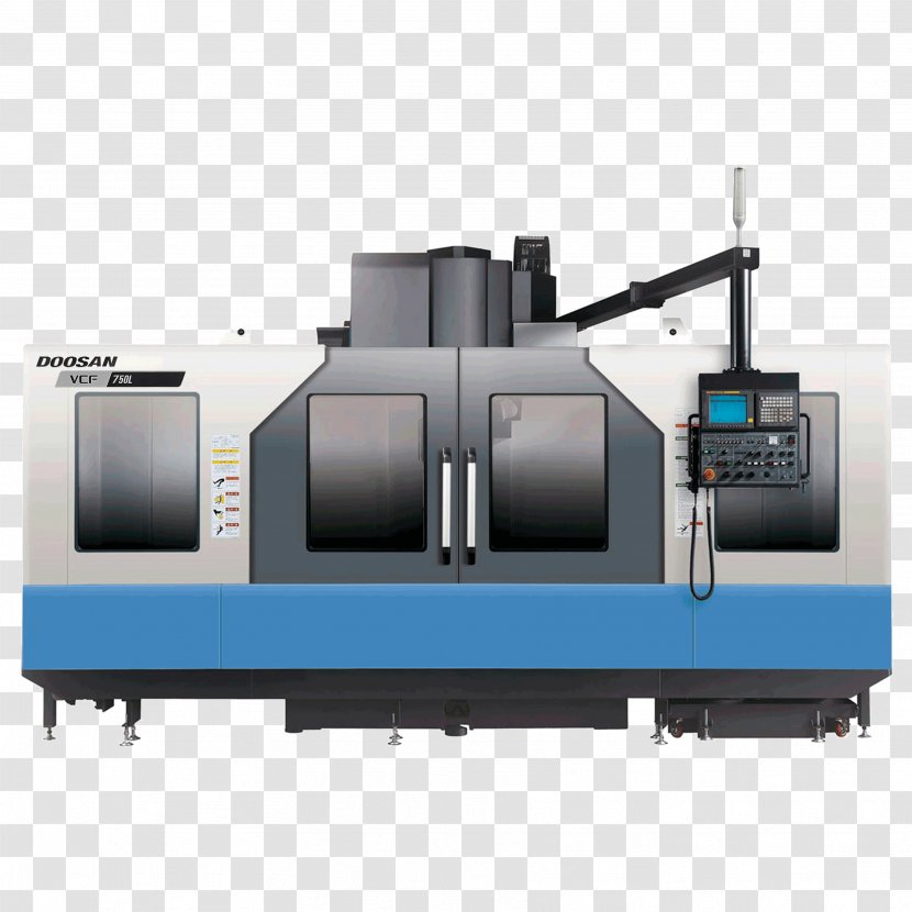 Machining Machine Tool Computer Numerical Control Doosan Spindle - Die - Cnc Transparent PNG