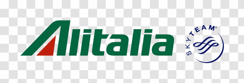 Alitalia Logo Airline SkyTeam Flying Blue - Text - Qatar Airways White Transparent PNG