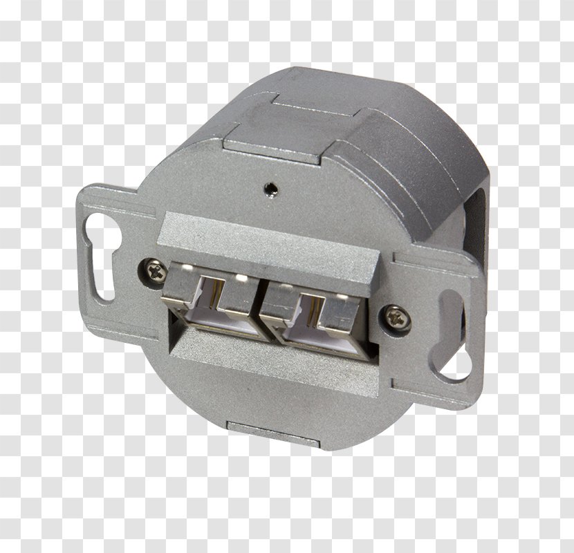 Twisted Pair Registered Jack Category 6 Cable 8P8C Modular Connector - Electronic Component - Wall Cat Transparent PNG