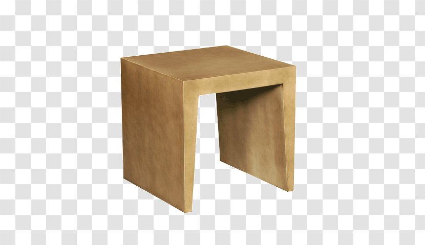 Angle Plywood - End Table - Living Room Transparent PNG
