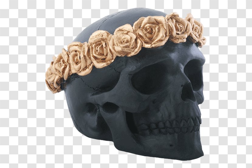 Skull DeadRockers Flower Wreath Crown - Toe Transparent PNG