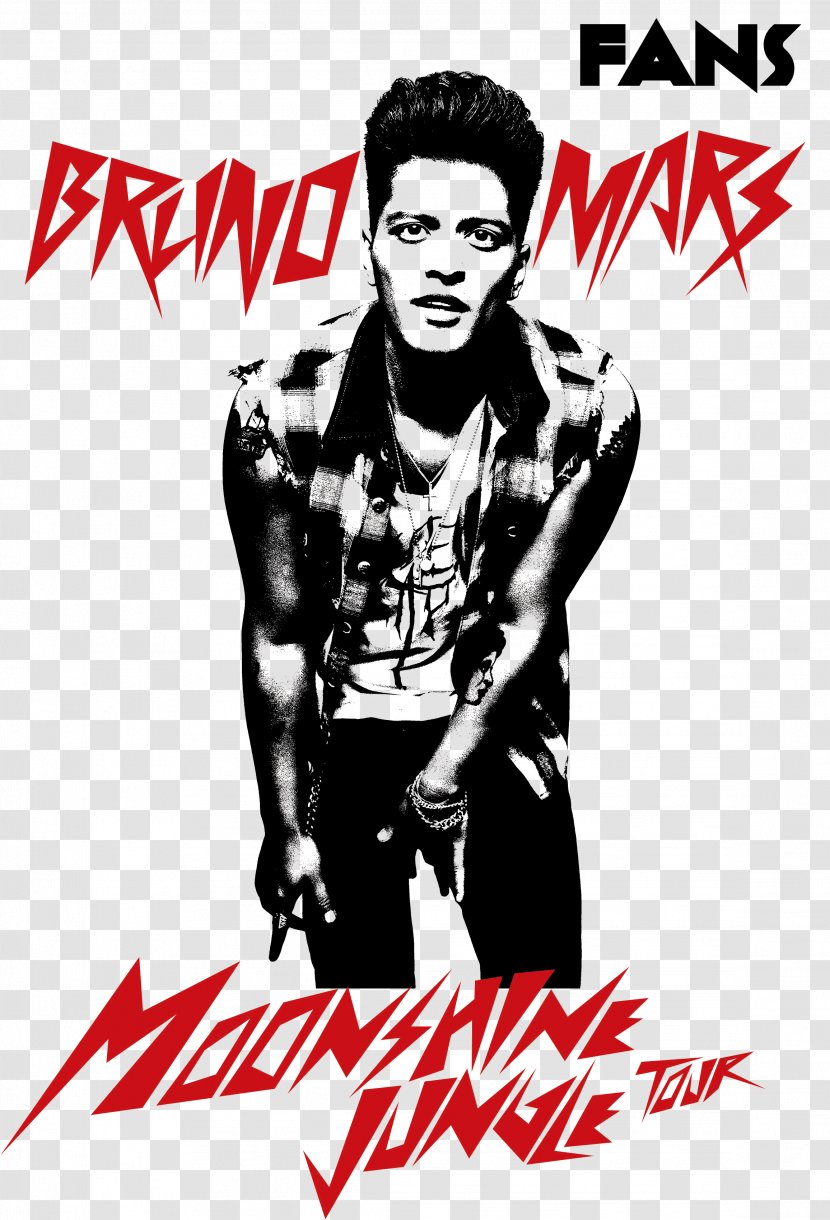 Bruno Mars Moonshine Jungle Tour Madison Square Garden Singer-songwriter Musician - Cartoon - Just The Way You Are Transparent PNG